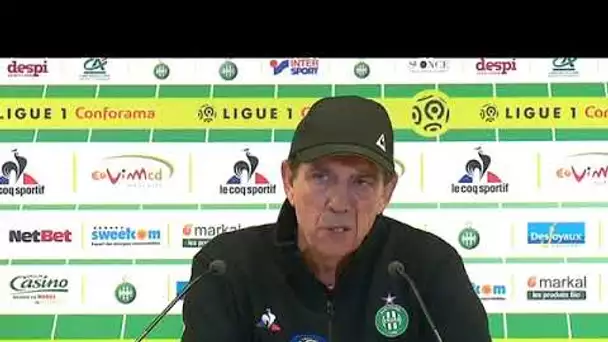 Jean-Louis Gasset entraineur de l&#039;AS Saint Etienne