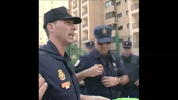 Les policiers de Benidorm sont survoltés