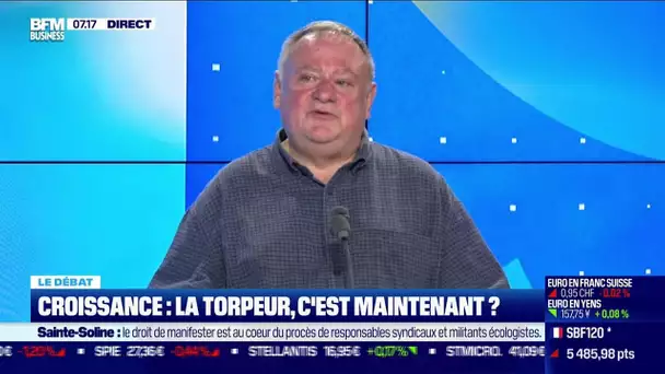Nicolas Doze face à Jean-Marc Daniel : Croissance, la torpeur c'est maintenant ?