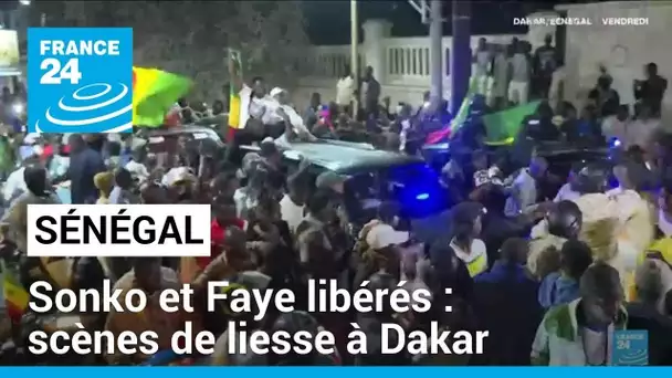 Sénégal : Sonko et Faye libérés, scènes de liesse à Dakar • FRANCE 24