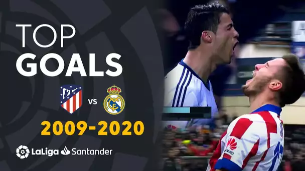 TOP GOLES Atlético de Madrid vs Real Madrid 2009/2020