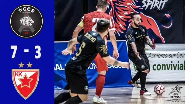 Champions League Futsal : ACCS - Etoile Rouge de Belgrade (7-3)