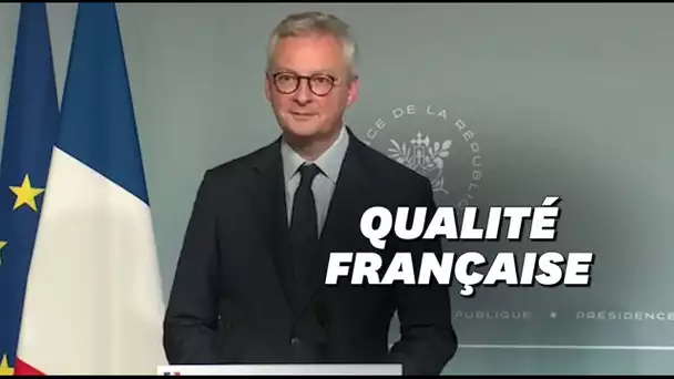 Bruno Le Maire explique la "forte augmentation" de prix de certains fruits et légumes