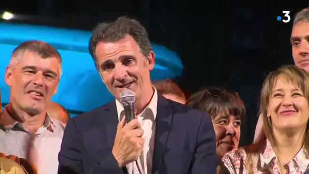 Municipales à Grenoble. "Aujourd'hui, c'est notre victoire à tous", revoir le discours d'Eric Piolle