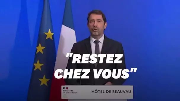 Christophe Castaner détaille les mesures de confinement contre le coronavirus