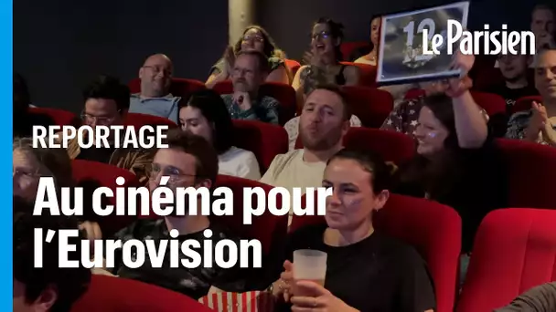 «C'est la plus grande fan zone de France » : un cinéma plein à craquer de fans de l'Eurovision