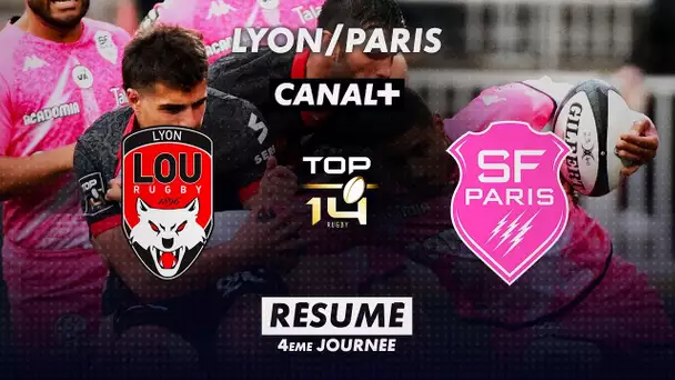 Le résumé de Lyon / Stade Français - TOP14 - 4ème journée