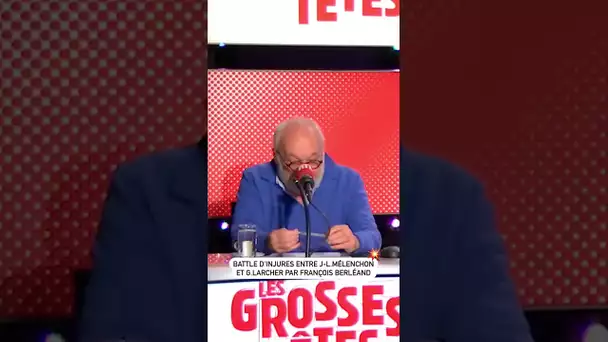 Battle d’injures entre J.L Mélenchon et G. Larcher par François Berléand