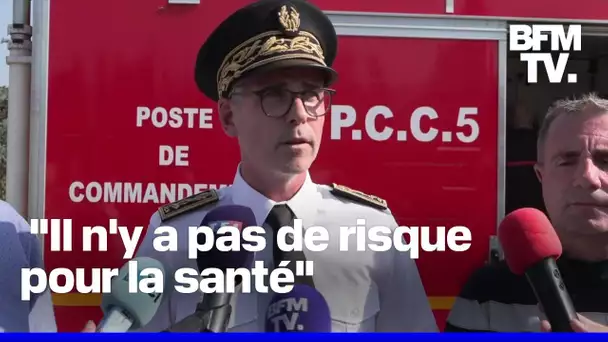 Incendie d'un seveso: "