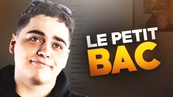 LE RETOUR DU PETIT BAC AVEC LA KAMETO CORP