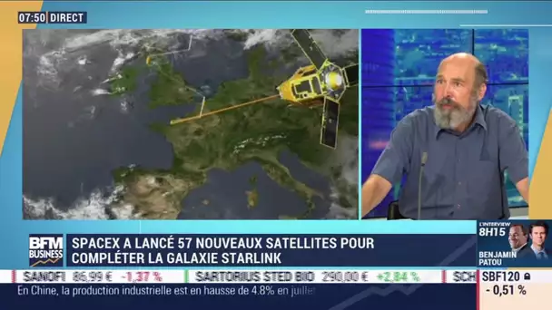Fabrice Mottez(Observatoire de Paris-PSL): 57 nouveaux satellites pour compléter la galaxie Starlink