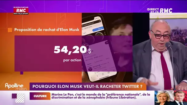 Le milliardaire Elon Musk veut intégralement racheter Twitter