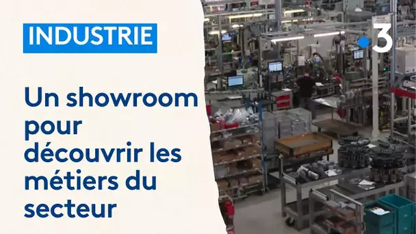 Un showroom pour découvrir des dizaines de métiers dans le domaine de l'industrie