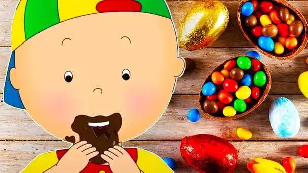 Surprise aux Œufs en Chocolat | Caillou en Français