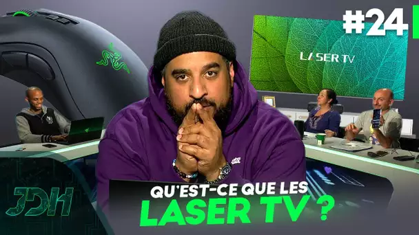 PP nous parle des Laser TV et on test les nouvelles souris Razer | JDH #24