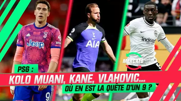 PSG : Kane, Vlahovic, Kolo Muani... Où en est la quête d'un 9 ?