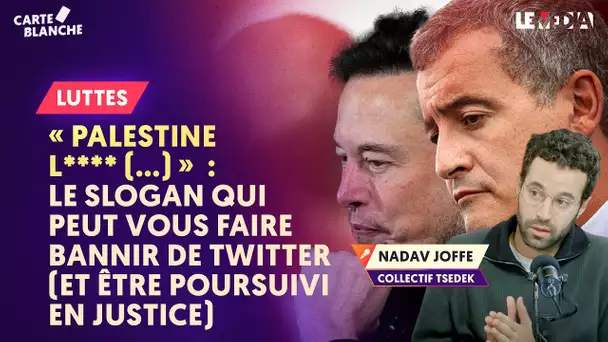 "PALESTINE L****..." LE SLOGAN QUI PEUT VOUS FAIRE BANNIR DE TWITTER (ET ÊTRE POURSUIVI EN JUSTICE)