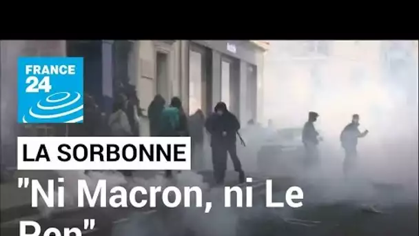 "Ni Macron, ni Le Pen" : la colère des étudiants • FRANCE 24