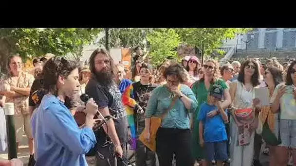 Discours de la première marche des fiertés en Corse, à Bastia