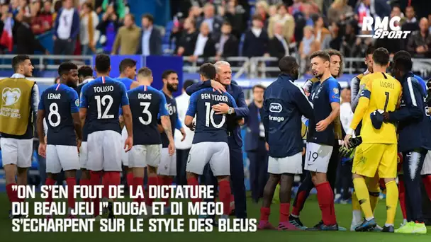 "On s'en fout de la dictature du beau jeu !" Duga et Di Meco s'écharpent sur le style des Bleus