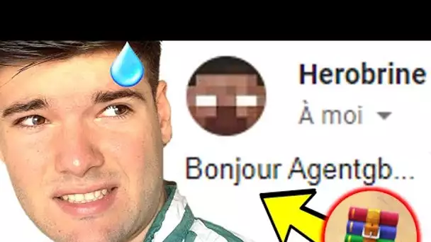 J'ai reçu un mail d'HEROBRINE ... (il me menace)