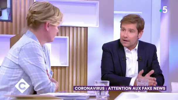 Coronavirus : attention aux fake news ! - C à Vous - 28/02/2020