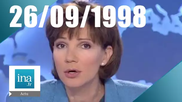 20h France 2 du 26 septembre 1998 | La disparition d'Adrien | Archive INA