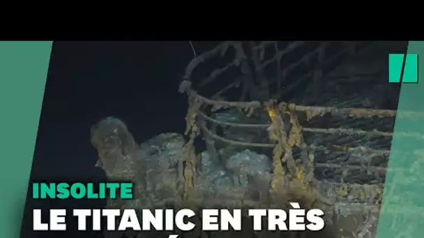 L'épave du Titanic filmée en 8K pour la première fois