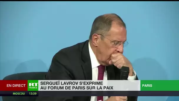 Emmanuel Macron donne le coup d’envoi du Forum de Paris sur la paix