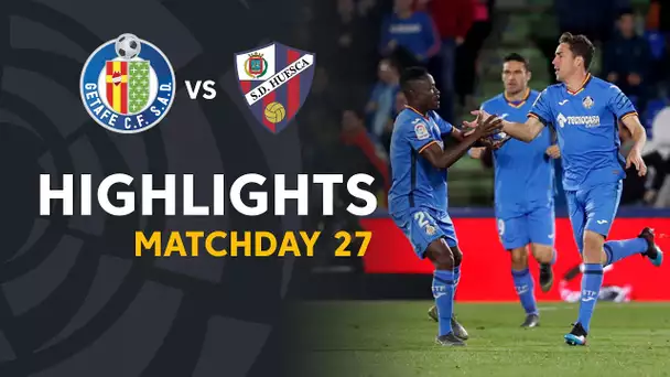 Highlights Getafe CF vs SD Huesca (2-1)