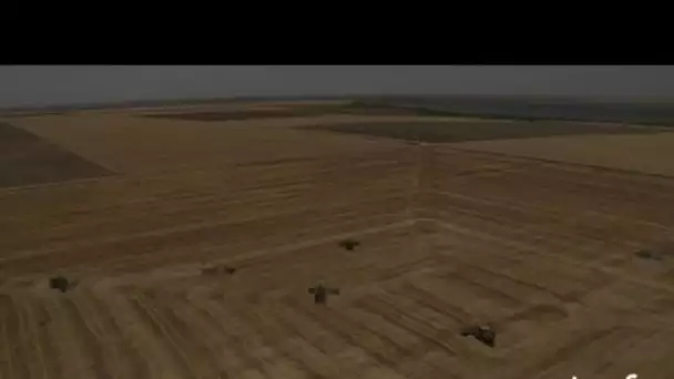 Etats Unis : transport et stockage de la récolte de blé