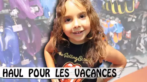HAUL POUR LES VACANCES D&#039;ÉTÉ / Family Vlog