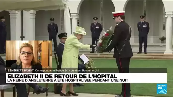 Royaume-Uni : La reine Elisabeth en meilleure santé après une nuit à l'hôpital • FRANCE 24