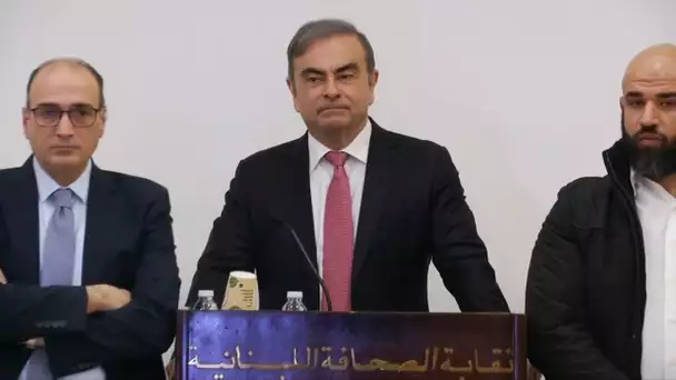 🔴 Carlos Ghosn s'explique après sa fuite au Liban