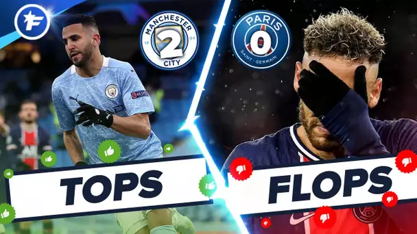 Man City-PSG (2-0) : Riyad Mahrez anéantit Paris, Neymar porté disparu | Tops et Flops