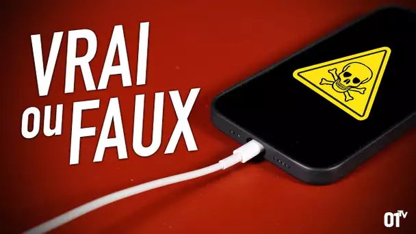 Vrai ou Faux : on abîme son smartphone quand on le recharge