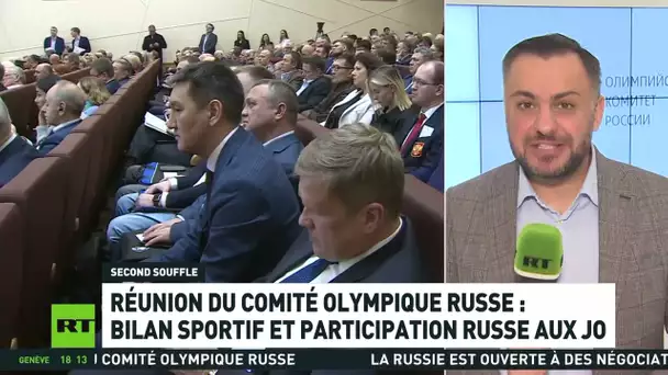 La réunion du Comité olympique russe