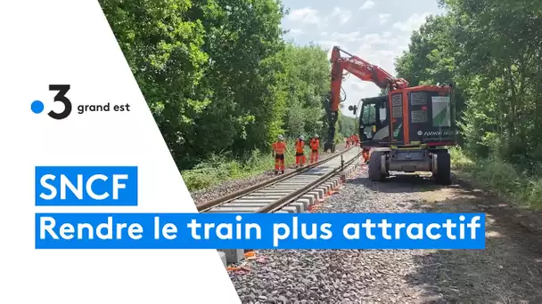 SNCF : des travaux dans le Grand Est pour rendre le train plus attractif que la voiture