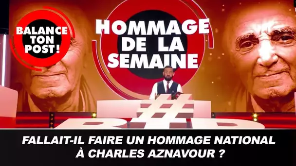 Fallait-il faire un hommage national pour Charles Aznavour ?