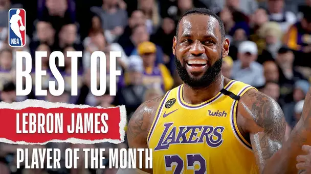 LeBron James' February Highlights | KIA Player of the Month