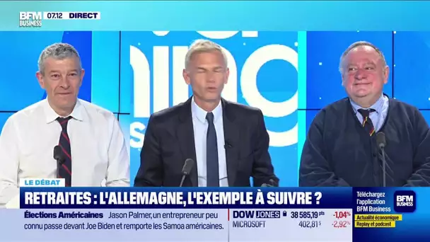 Nicolas Doze face à Jean-Marc Daniel : Retraites... l'Allemagne est-elle l'exemple à suivre ?