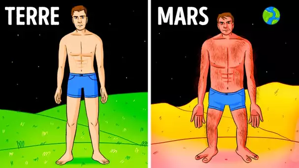 Comment nous muterions sur d'autres planètes + d'autres faits sur l'espace