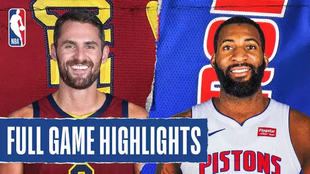 CAVALIERS at PISTONS | FULL GAME HIGHLIGHTS | January 27, 2020