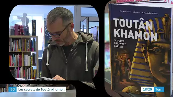 Toutankhamon : une BD tarnaise 100 ans après la découverte de son tombeau