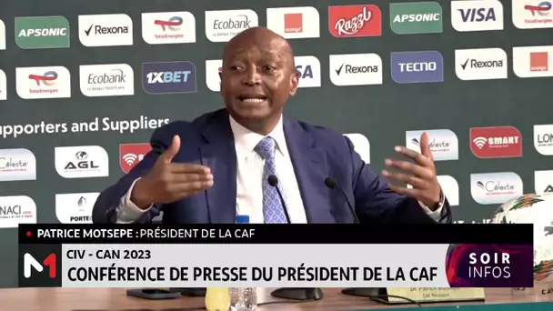 CAN 2023 : Conférence de presse du président de la CAF