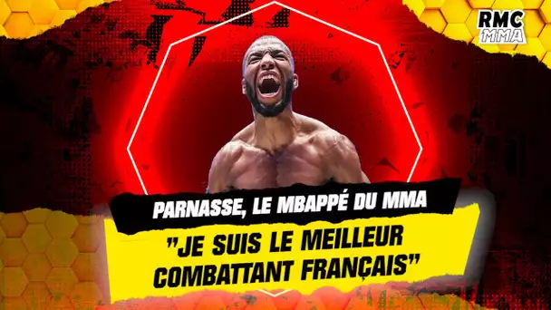 RMC MMA : "Je suis le meilleur combattant français", selon Parnasse, le Mbappé du MMA français
