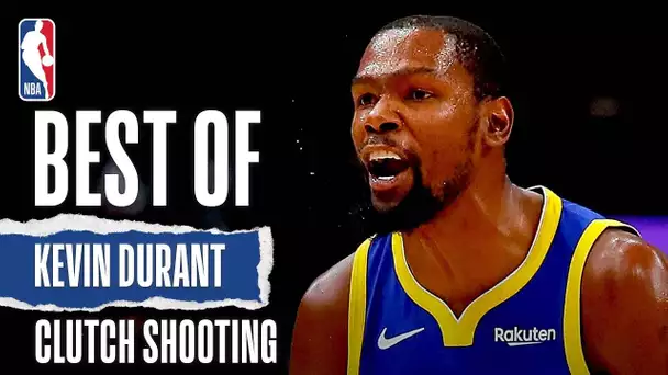 Kevin Durant's BEST Clutch Buckets‼