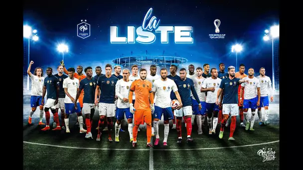 Les 25 Bleus pour le Qatar, Equipe de France I FFF 2022