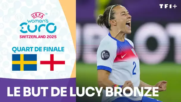 Suède - Angleterre : voir le but de Lucy Bronze qui relance le suspense ! (Euro Féminin 2025)