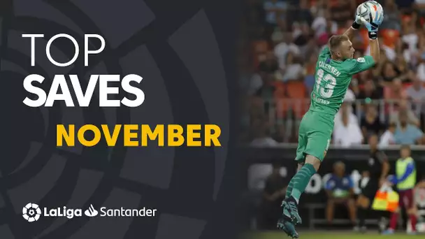 TOP Paradas Noviembre LaLiga Santander 2019/2020